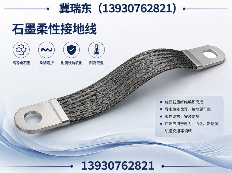 河间市石墨柔性接地线展示图